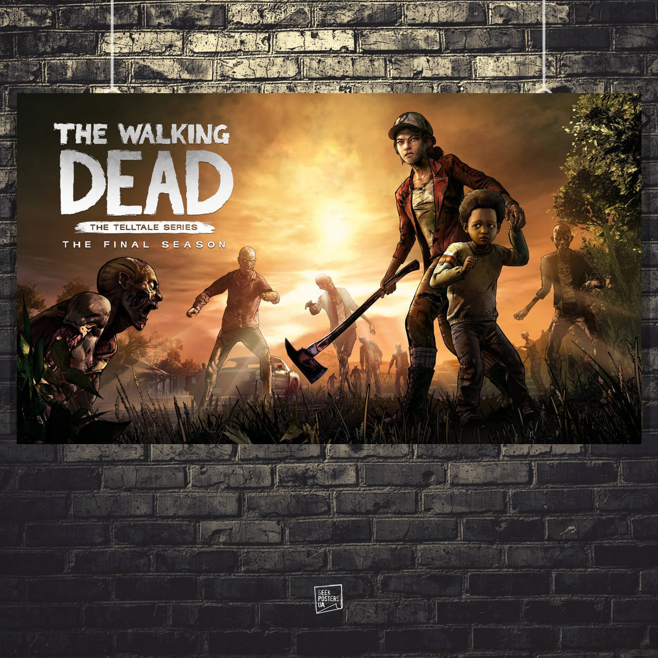 

Постер The Walking Dead. TWD. Ходячие Мертвецы. Размер 60x34см (A2). Глянцевая бумага