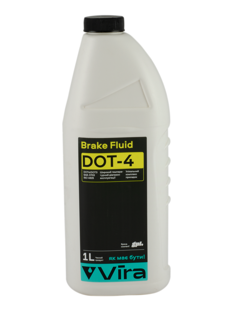 

Жидкость тормозная Vira Brake Fluid Dot-4 1 л (VI1002)