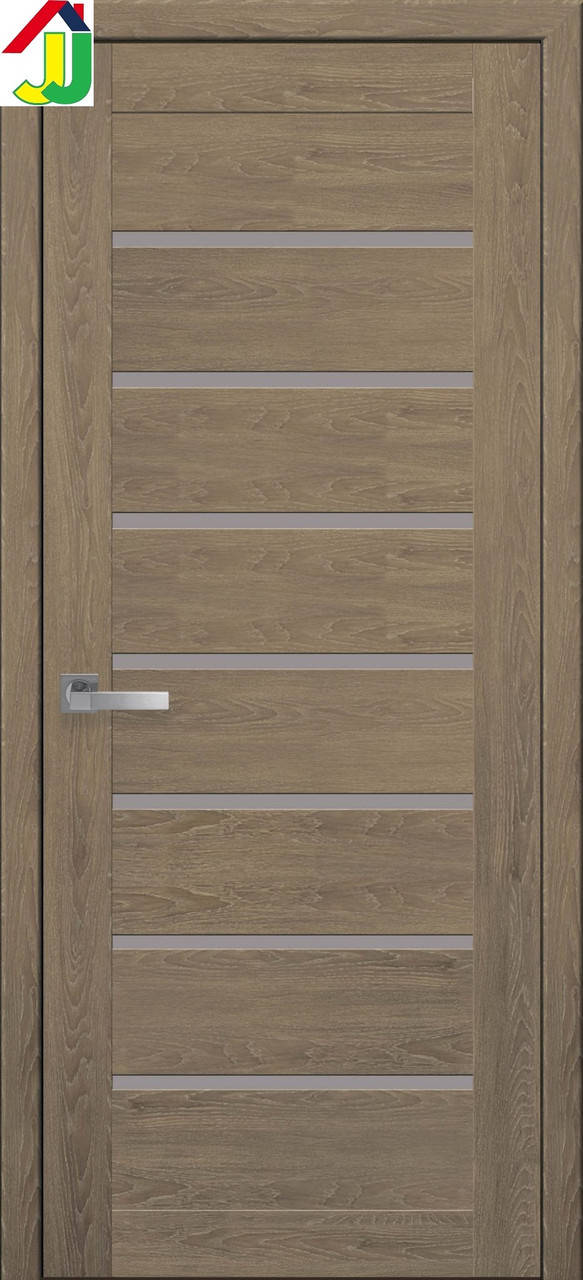 

Дверь межкомнатная Новый стиль Леона ПВХ Мода ПВХ Ultra дуб медовый