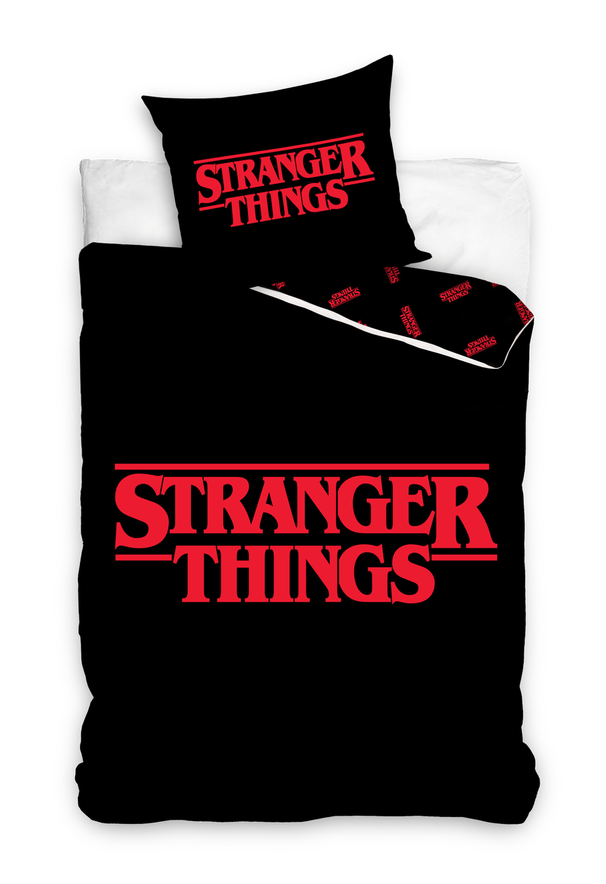 

Постельное белье Stranger Things - сериал "Очень странные дела", Черный
