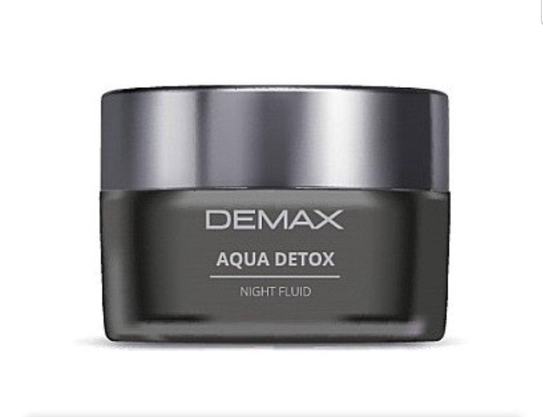 

Детокс аква ночной флюид 50 мл демакс Demax aqua detox night fluid