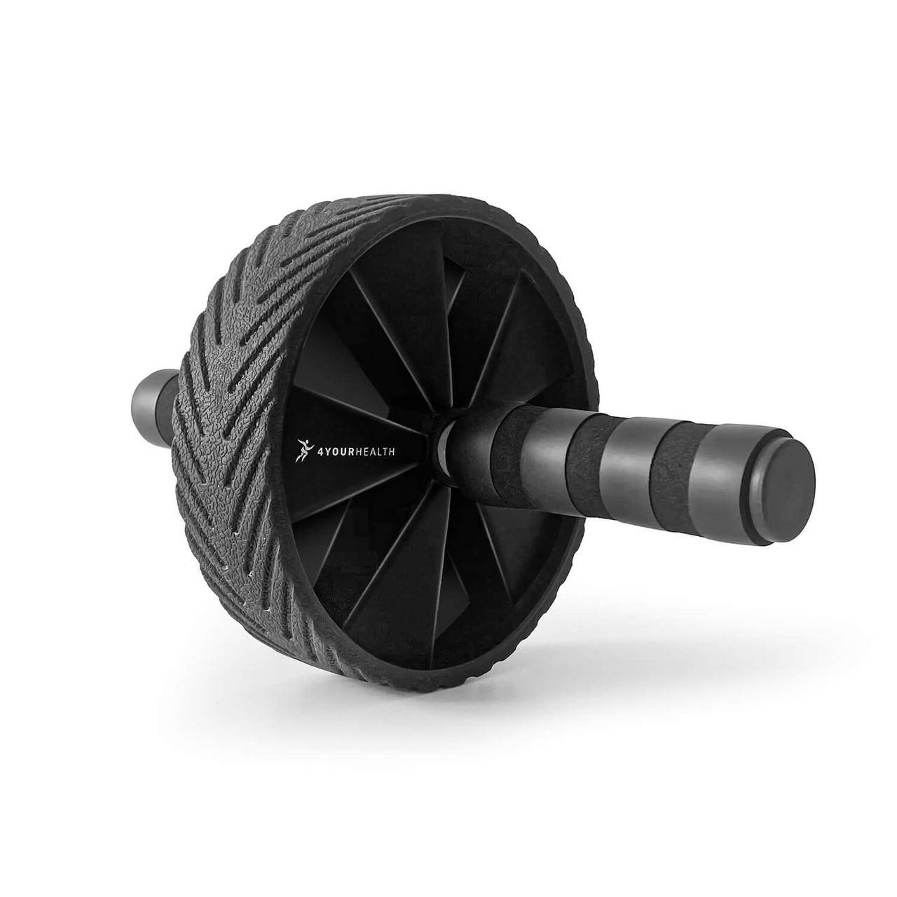 

Колесо для пресу 4yourhealth 2419 Ab Roller Wheel Pro Black, Черный