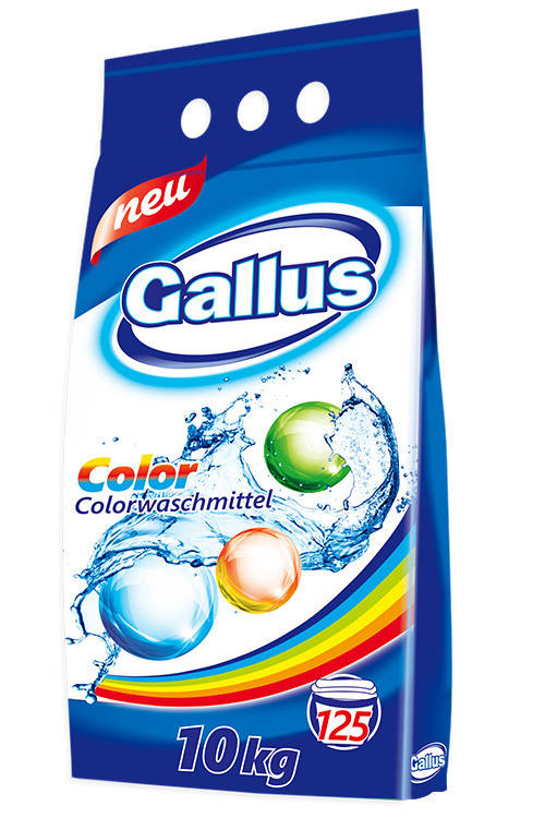 

Стиральный порошок Gallus Color для цветных тканей 10 кг