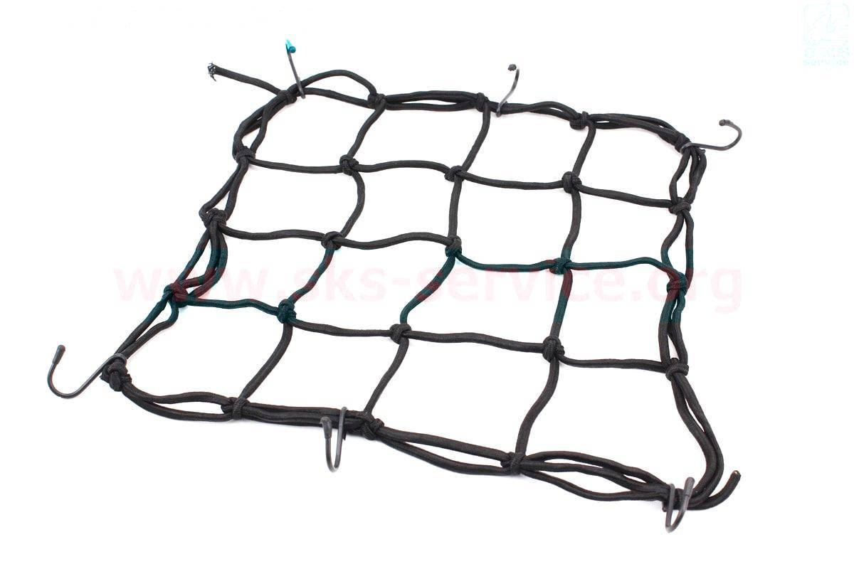 

Сетка багажника 30х30 ЧЕРНАЯ (301612), Черный