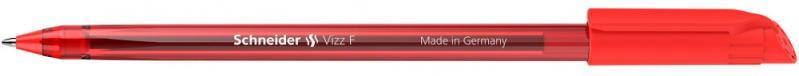 

Ручка масляна кулькова "Schneider" S102102 Vizz 0,5мм червона