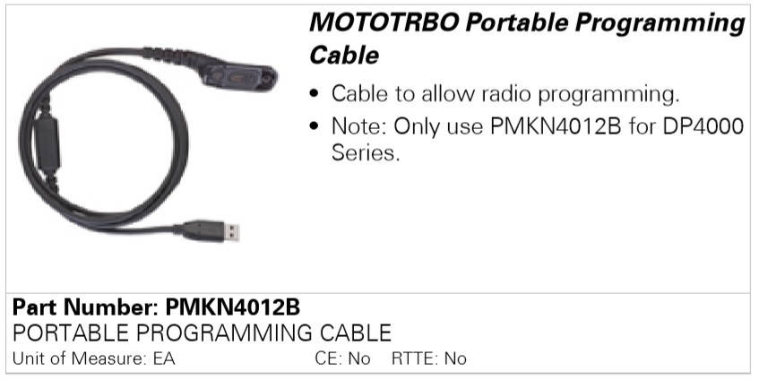 

MOTOROLA PMKN4012B, ПРОГРАММАТОР