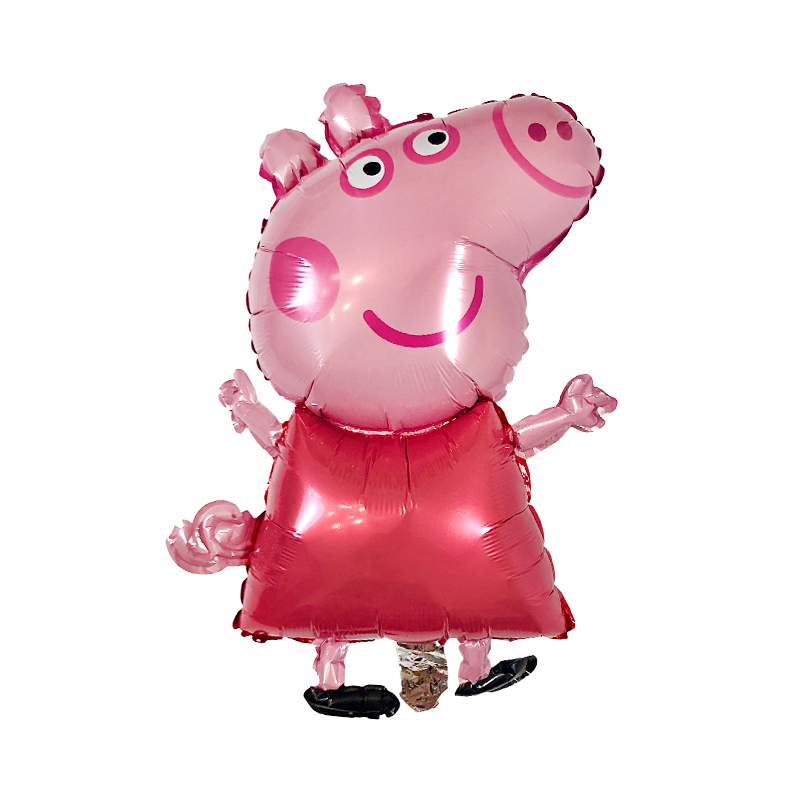 

Фольгированный шарик КНР (74х46 см) Свинка Пеппа, Разные цвета