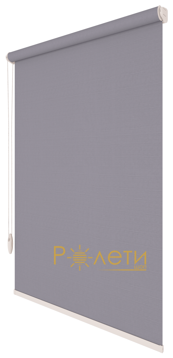 

Ролета тканевая Е-Mini Лен 7436 Серый / 775 мм