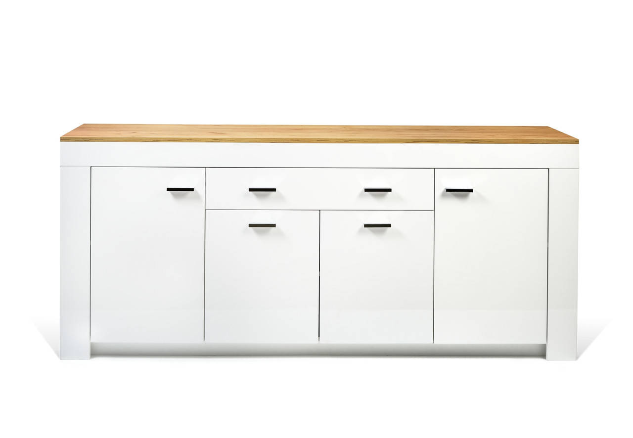 

Комод Лемберг, W1900 (White,Oak sonomo)