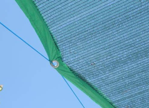 

Сетка притеняющая 2м 60% кусковая с усиленным краем затеняющая на метраж, Зелёный