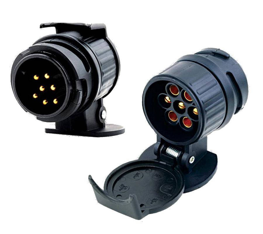

Переходник Fristom с 13 пин розетки на вилку 7 контактов WTY ADAPTER 13/7 PIN
