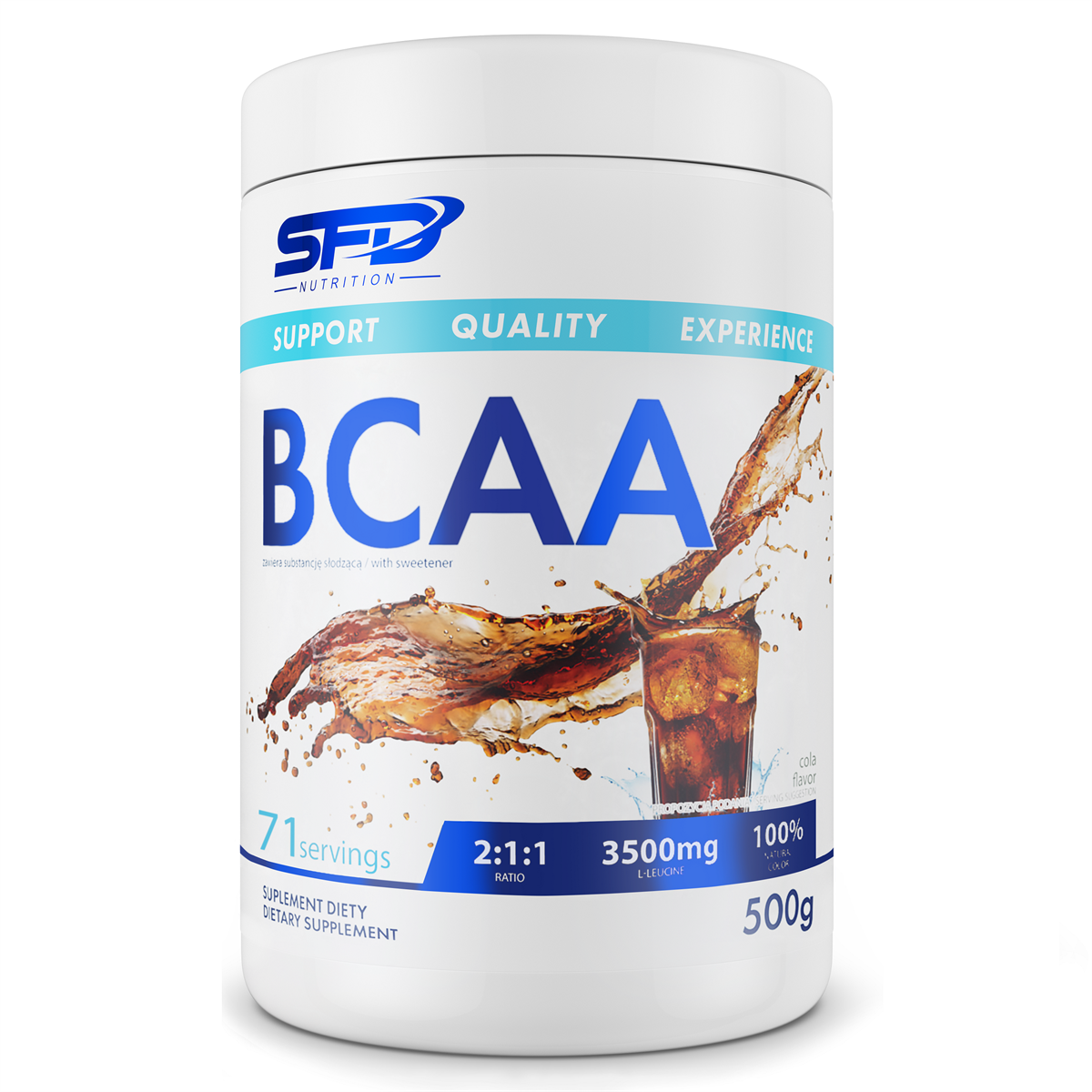

Аминокислоты SFD - BCAA + Glutamine - 500 г