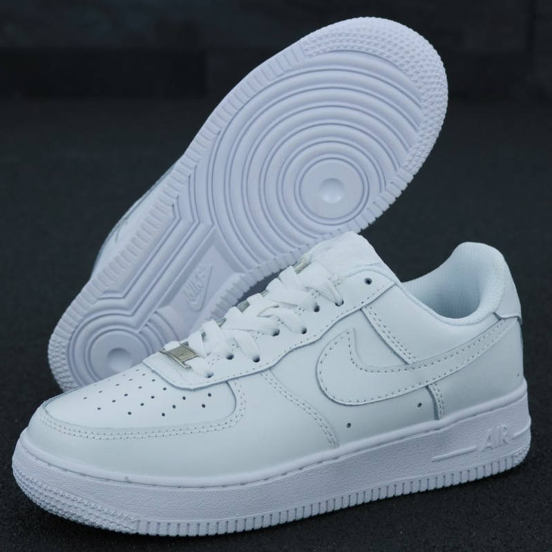 

Женские кроссовки Nike Air Force 1 Low, кожа, белый, Вьетнам 38