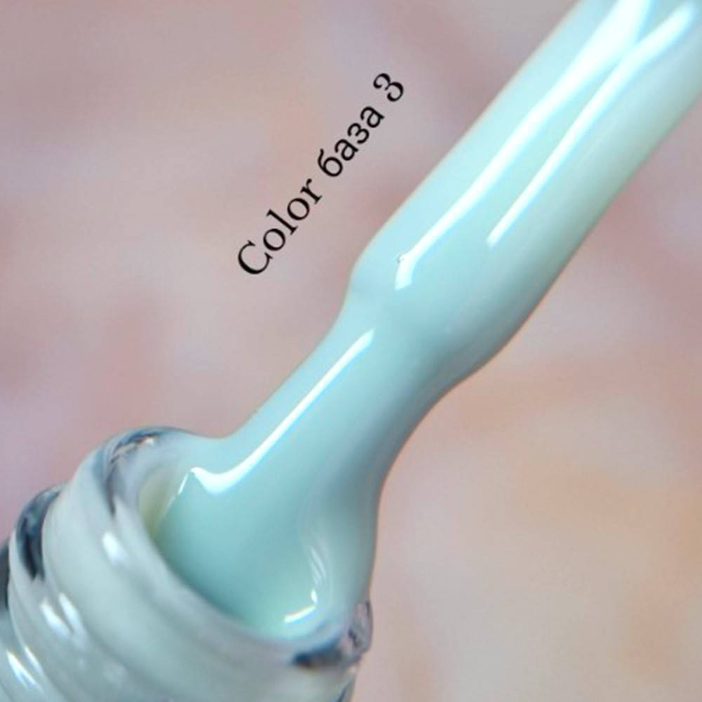 

База для ногтей цветная мятная SVN Base 03 10мл