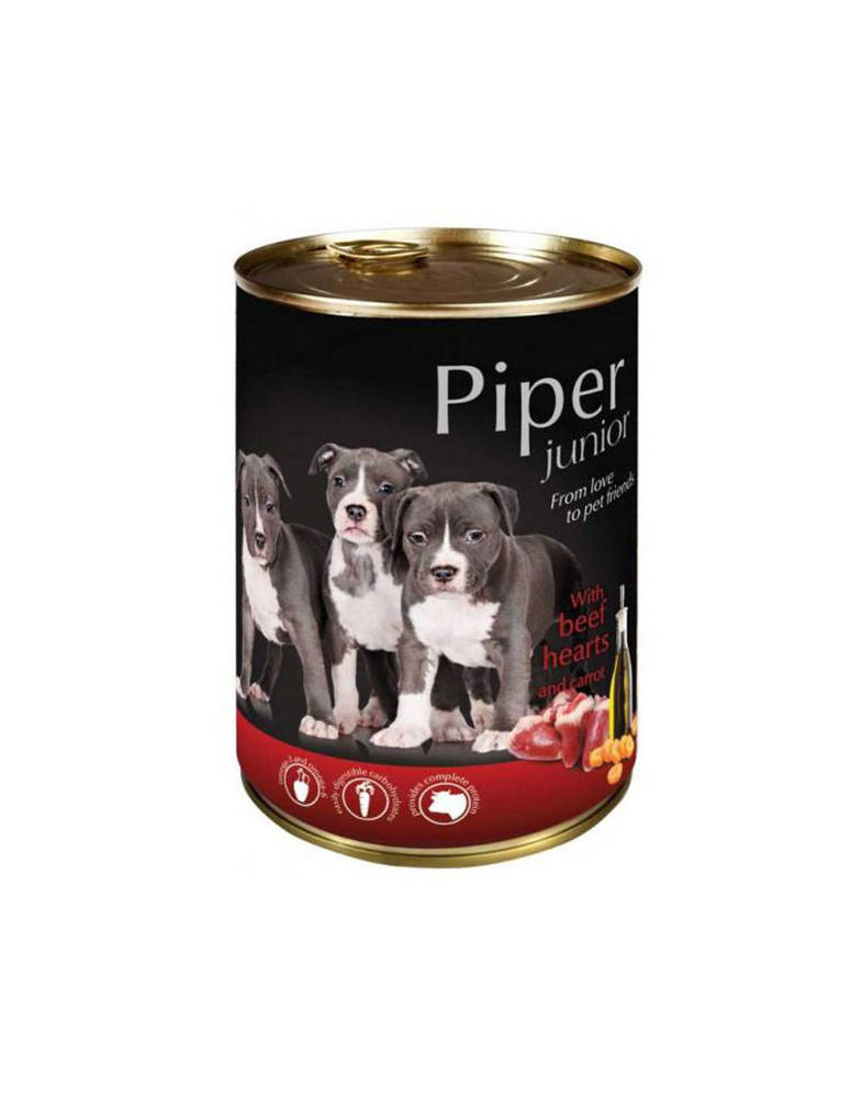 

Dolina Noteci Piper Junior Beef Hearts 400 г