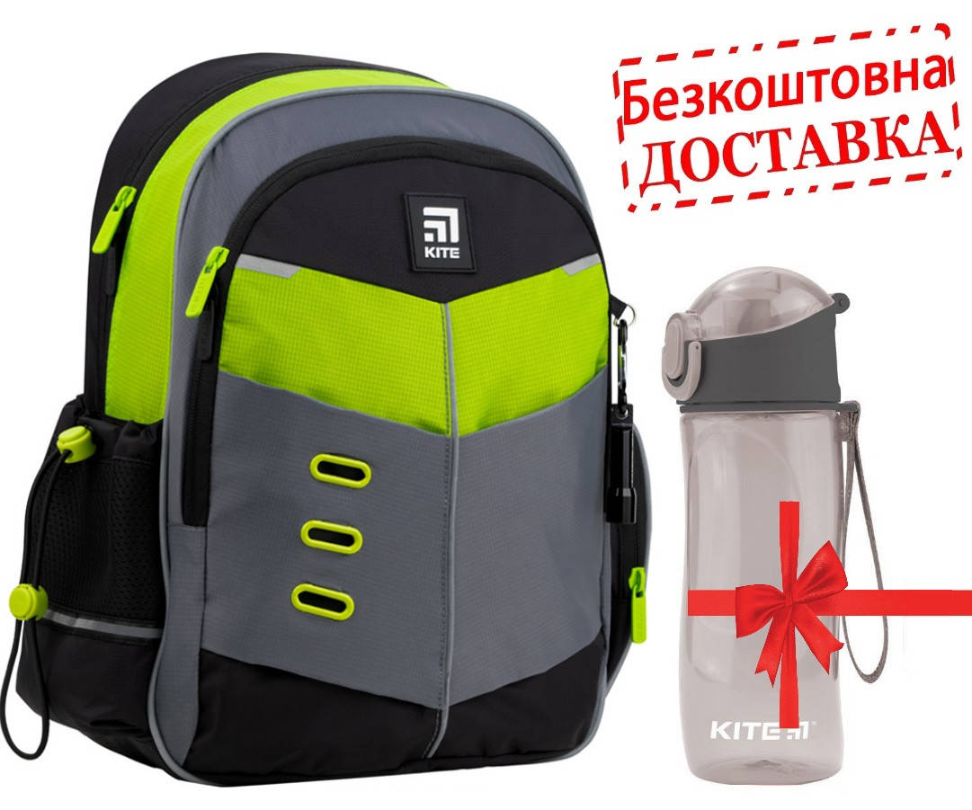 

Рюкзак школьный Kite Education Green Lime K22-771S-3, Зелёный