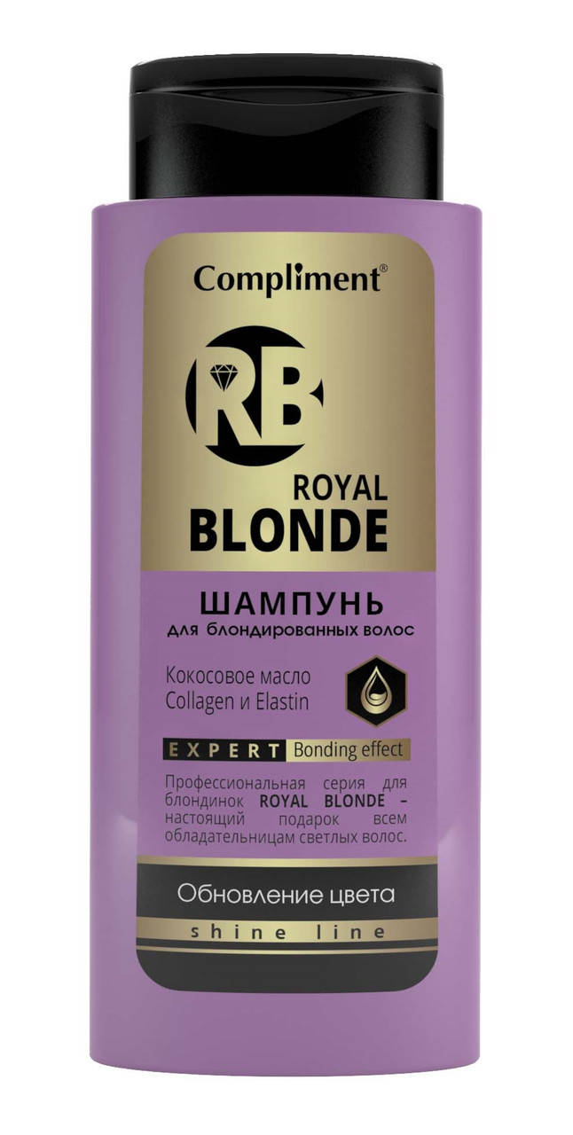 

Шампунь для блондированных волос с кокосовым маслом Royal Blonde Compliment 320 мл.