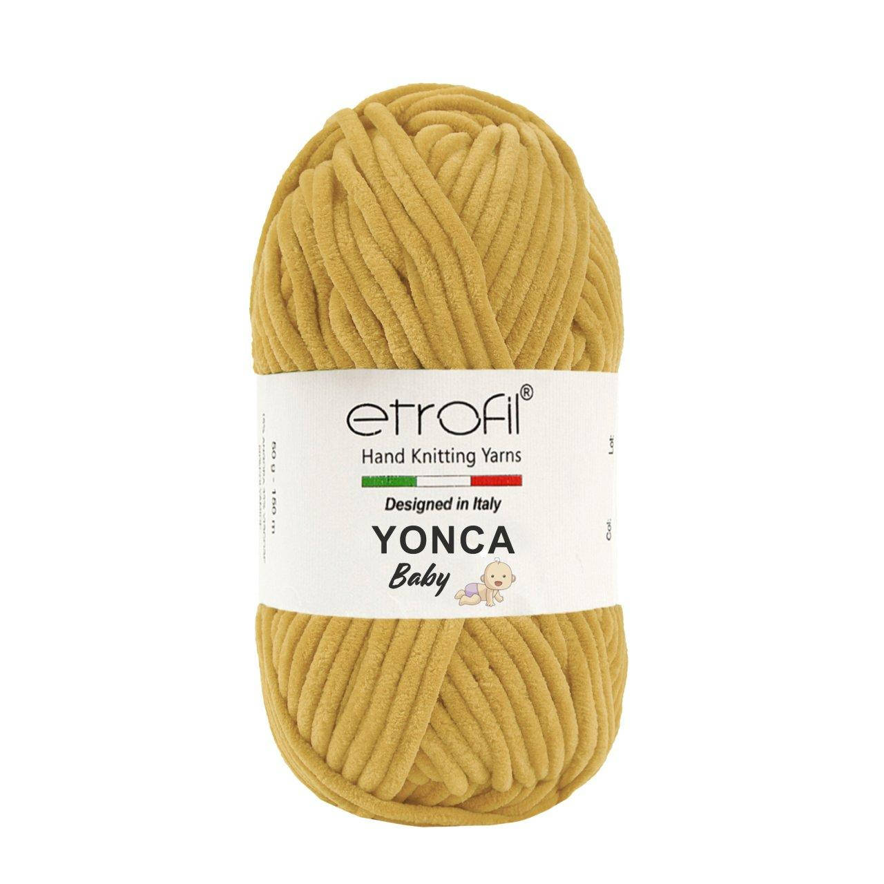 

Пряжа Etrofil Yonca Baby 70214 горчица