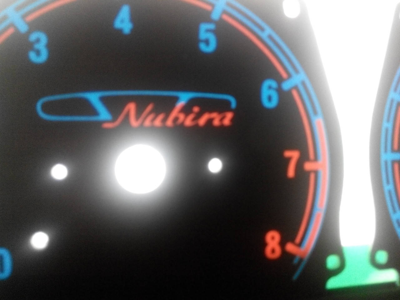 

Шкалы приборов Daewoo Nubira