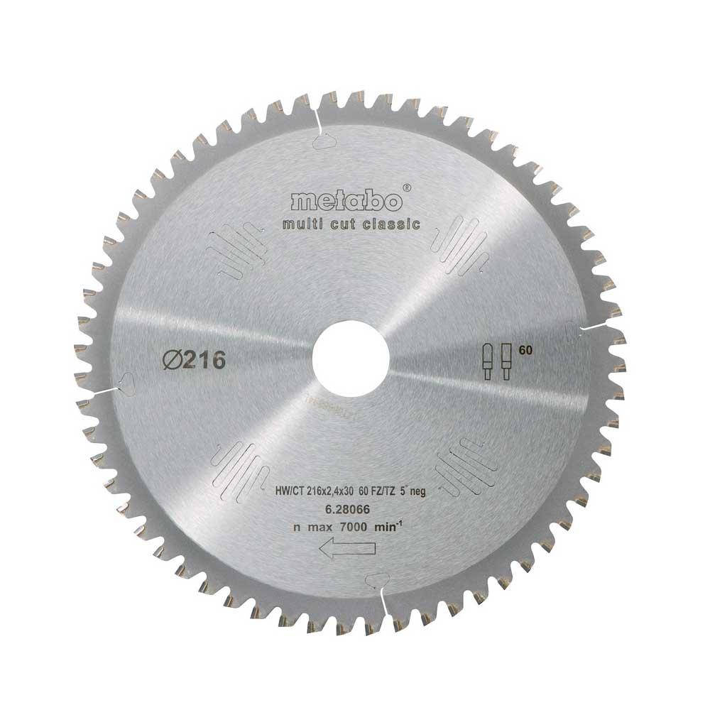 

Пильный диск Metabo HW/CT 60 FZ/TZ 628066000