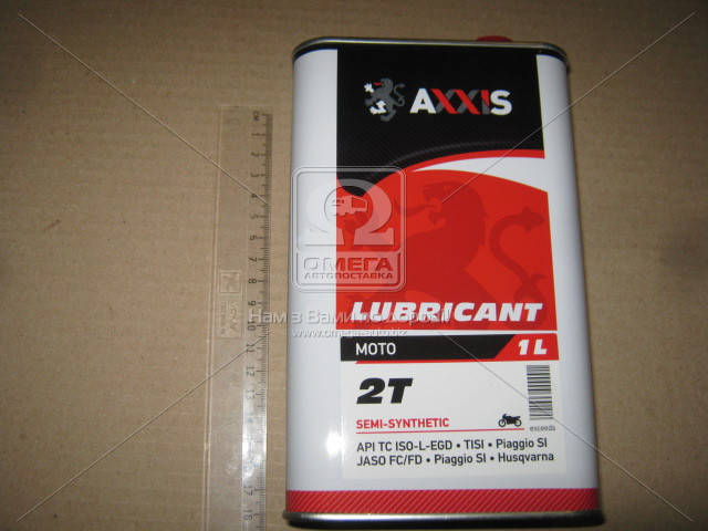 

Масло моторное 10W-40 мото 2Т 1л AXXIS