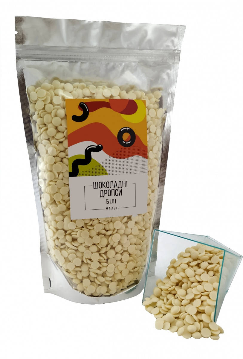 

Шоколадные дропсы (глазурь) белые (1 кг)