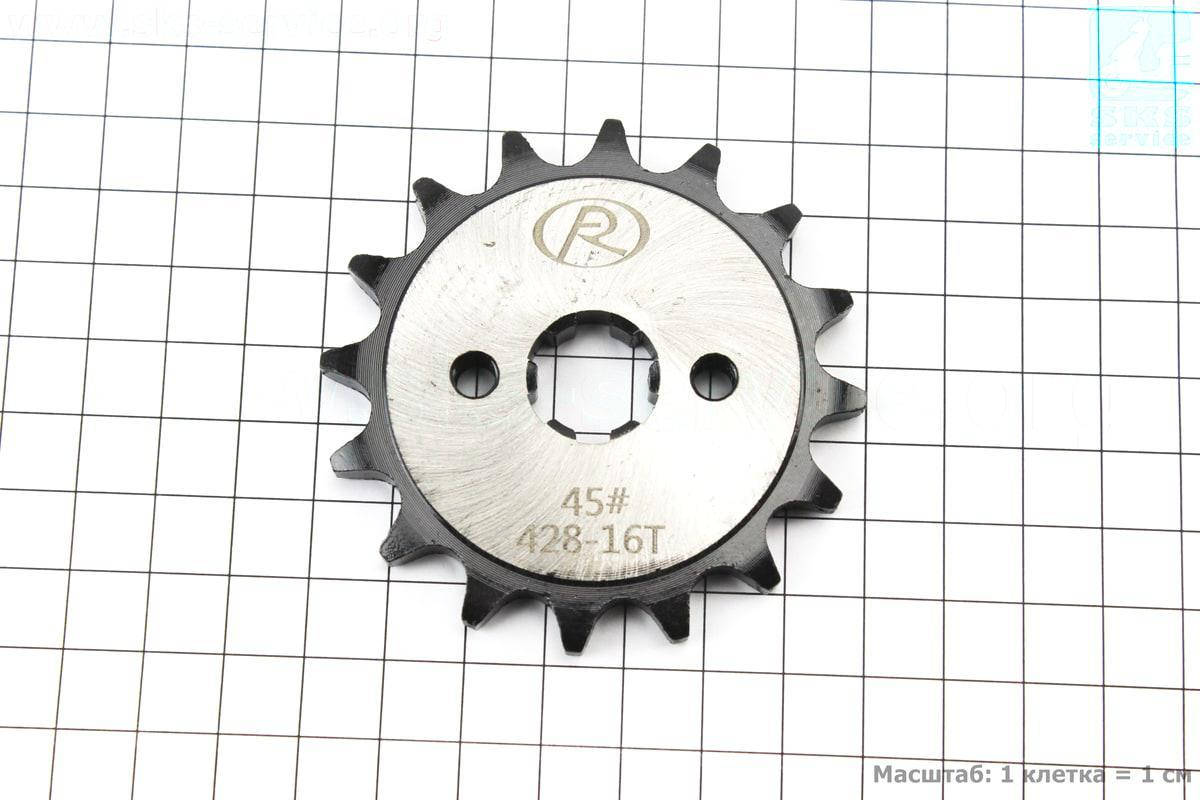 

Звезда передняя JH - 428H-16T "каленая" (338805)