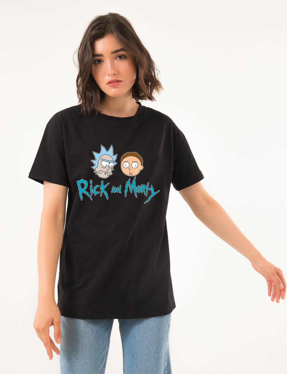 

Футболка Rick and Morty черная Рик и Морти, Черный