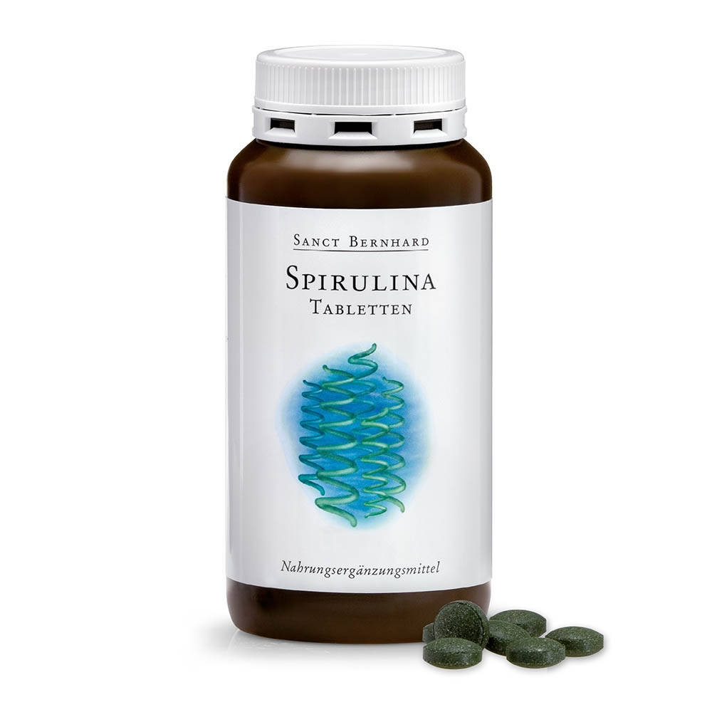 

Sanct Bernhard - Спирулина «Spirulina» 400 мг, 360 таблеток