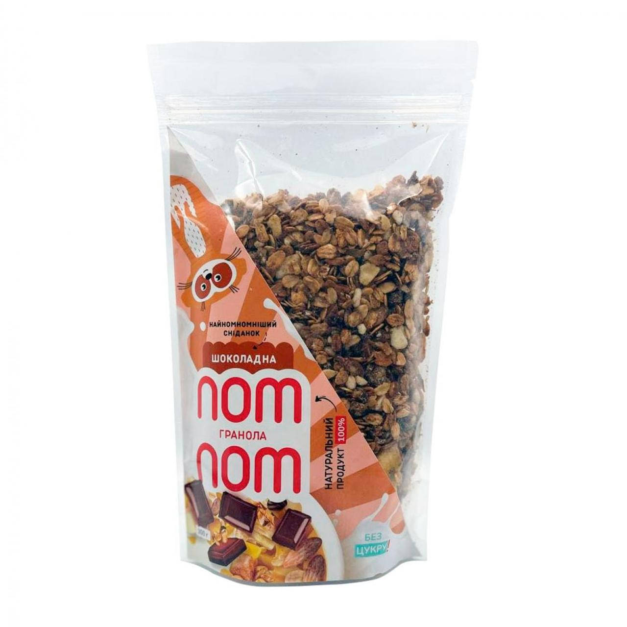 

Гранола шоколадная Nom-Nom 300г