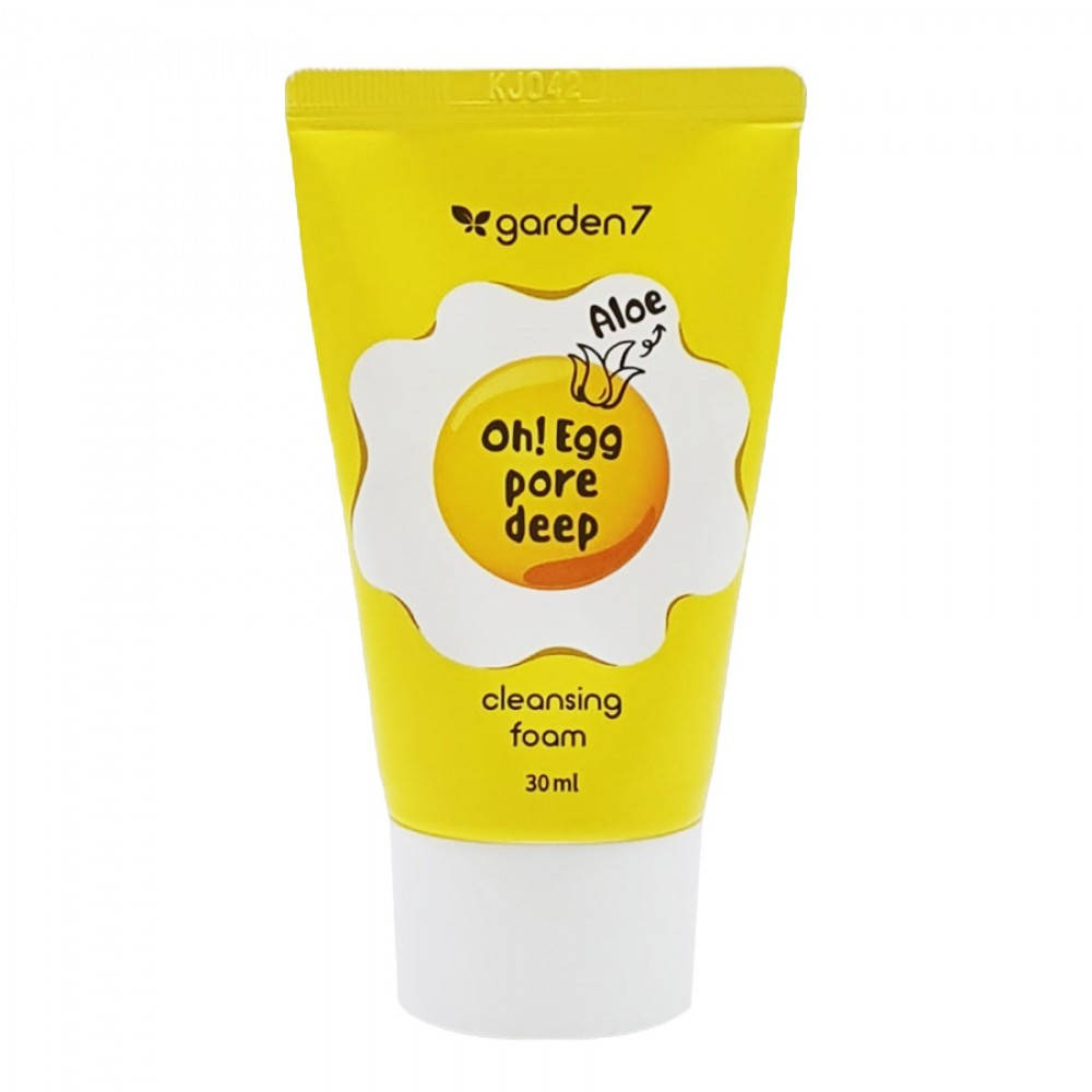 

Пенка для глубокого очищения с экстрактом яйца Garden 7 Oh! Egg Pore Deep 30 мл