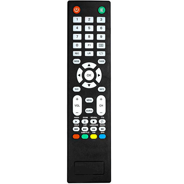 

Пульт для телевизора romsat 32hk1810t2, Черный