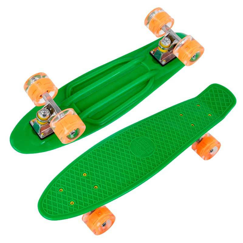 

Скейт пенни борд 1705 Best Board, Зеленый, свет, Зелёный