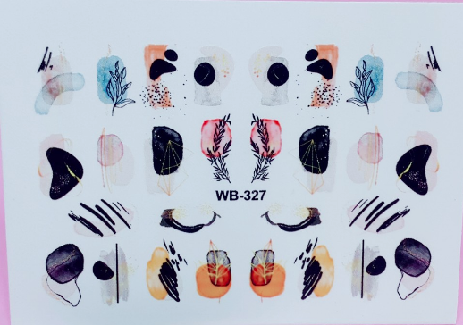 

СЛАЙДЕР-ДИЗАЙН ДЛЯ НОГТЕЙ SUPER PRINT WB-327, Белый