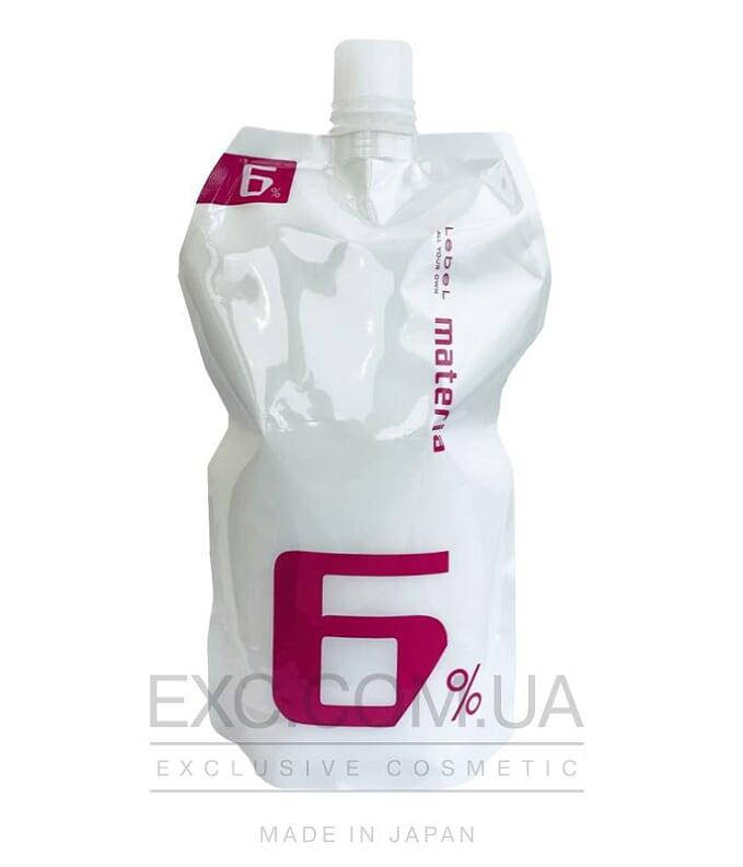 

Оксидант для красителей волос Lebel Materia oxy W6％