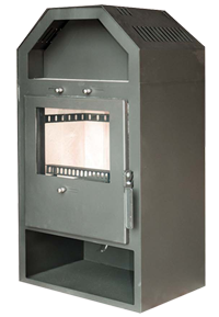 

Отопительная печь - камин " Glasgow" (128 м3), Серый