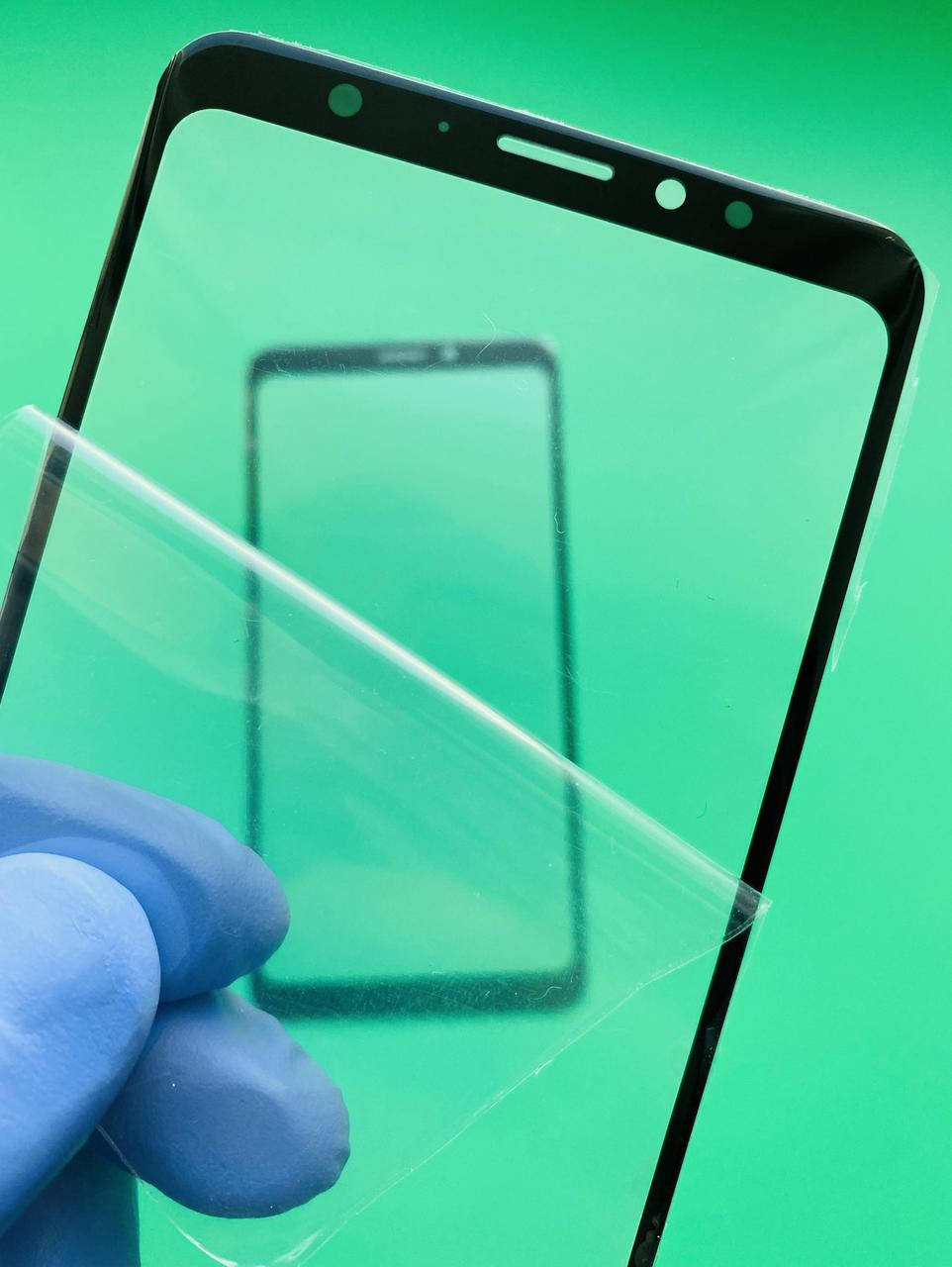 

Стекло дисплея (для переклейки ) Meizu M8 черное, Черный