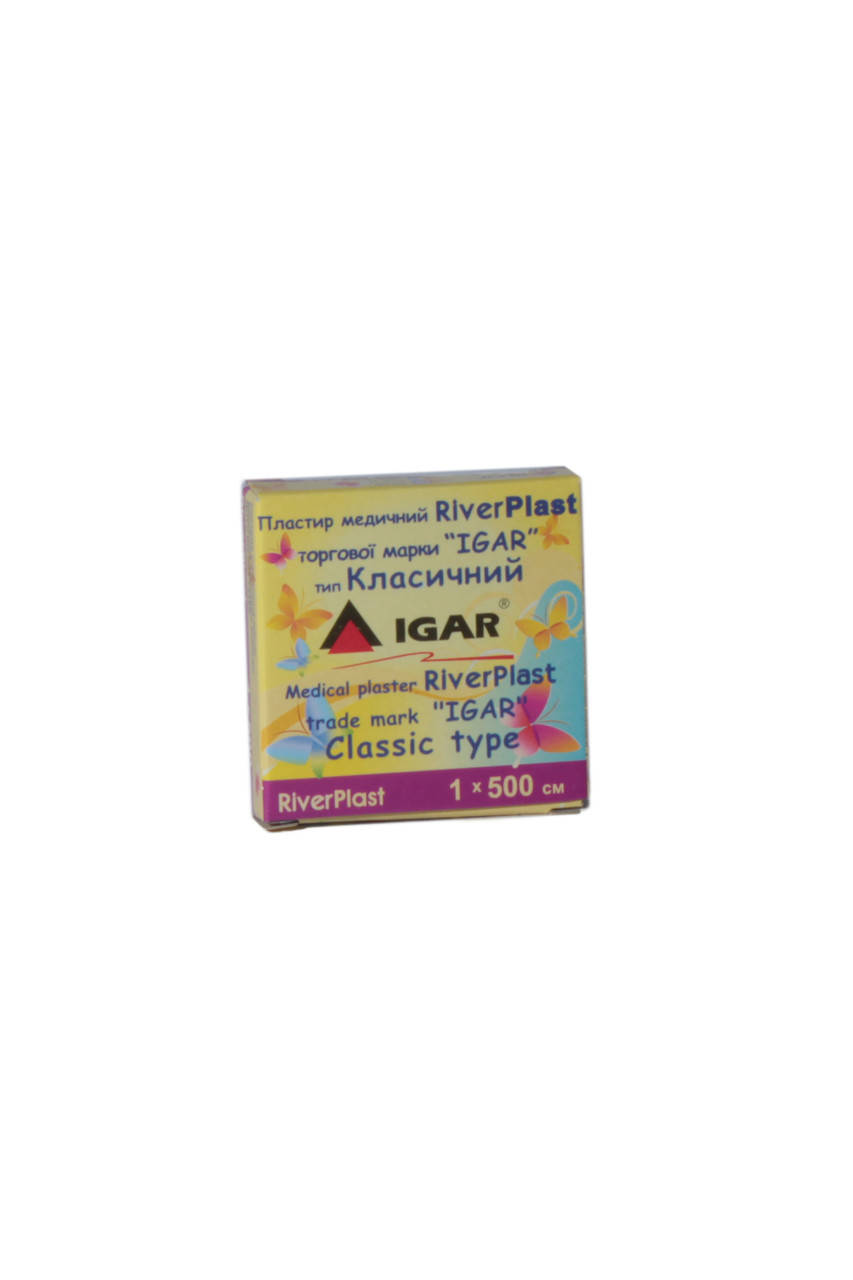 

Пластырь RiverPlast 1*500см тип Классический IGAR (катушка)