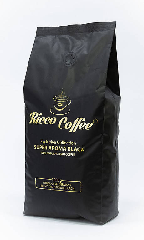 

Кофе в зернах Ricco Coffee Super Aroma Black 1 кг