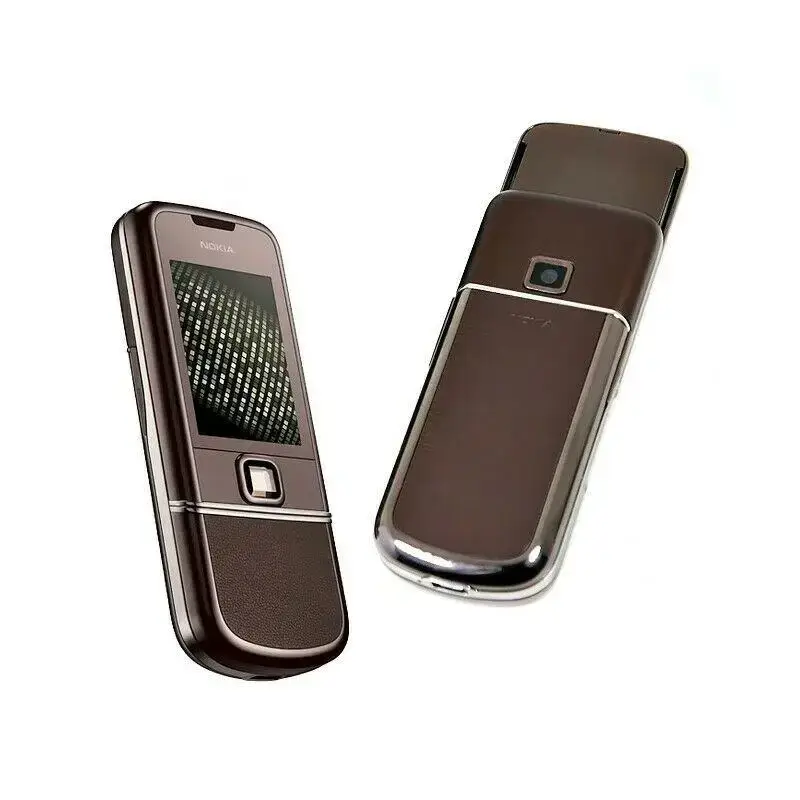 

Nokia 8800 Arte Black /1 сим / 2 Мп, кнопочный телефон с металлическим корпусом Коричневий