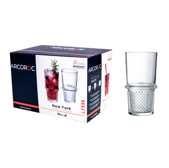 

Набор стаканов высоких Arcoroc New York 350мл 6 шт.
