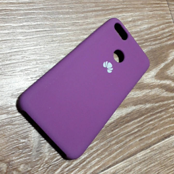 

Чехол Soft-touch Huawei Nova Lite 2017, P9 Lite mini, Y6 pro 2017 фиолетовый