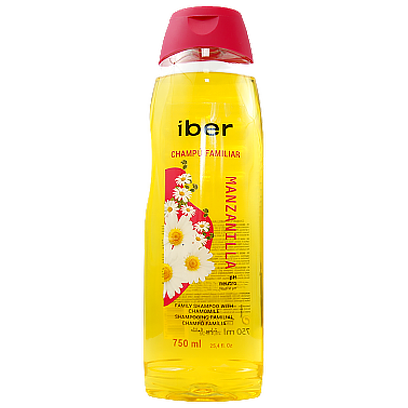 

Шампунь сімейний Ібер ромашка Iber manzanilla 750ml 12шт/ящ (Код : 00-00012221)