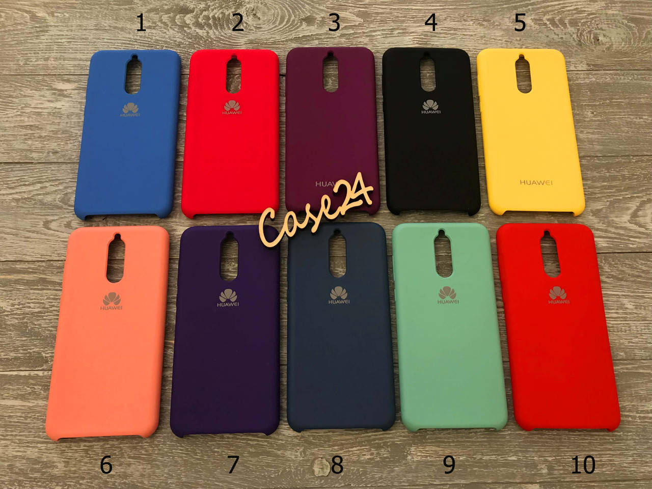 

Чехол Soft touch для Huawei Mate 10 Lite (10 цветов), Разные цвета