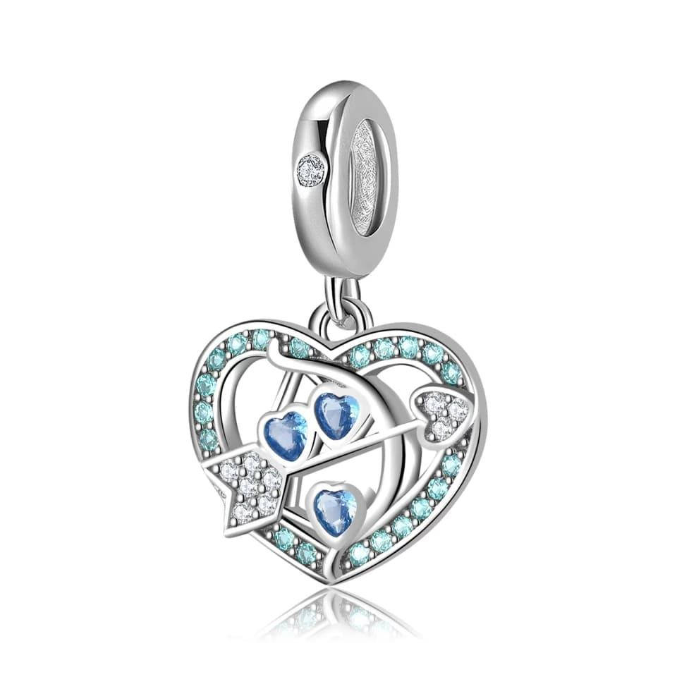 

Серебряный шарм "Стрела Купидона" для браслета Pandora. Подвеска бусина для браслета Пандора s925. 1.5г