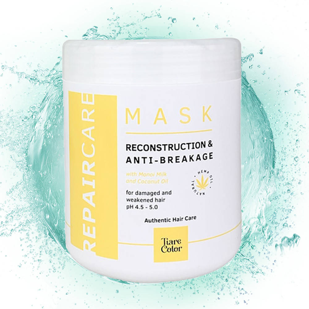 

Маска для поврежденных волос Tiare color Repair Care 1000 мл