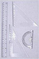 

Набор линеек, угольников и транспортир