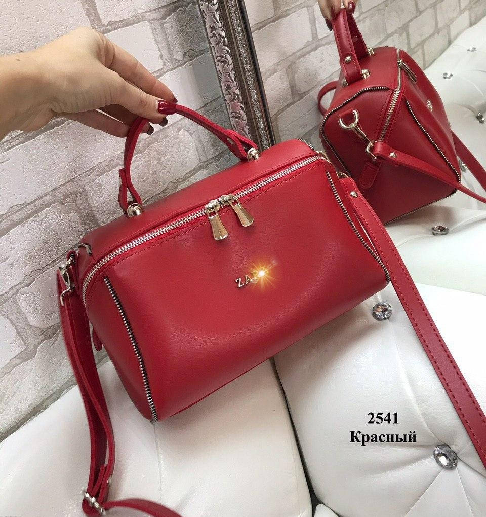 

Клатч сумка экокожа через плечо (12 расцветок) красная, Красный