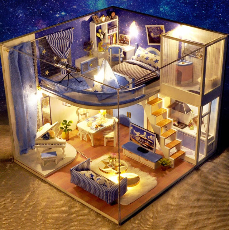 

Румбокс миниатюрный сборный дом Dream Star Loft