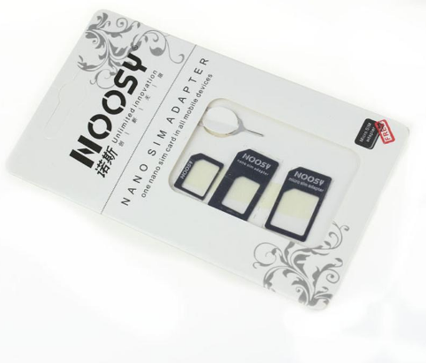 

Nano, Micro Sim адаптер 4в1, переходник Iphone 4 5